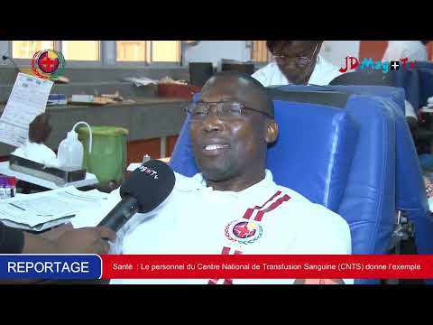 CNTS / Santé : Le personnel du Centre National de Transfusion Sanguine (CNTS) donne l’exemple