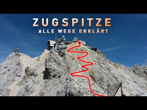 Die Standard-Routen zur Zugspitze - alle Wege systematisch erklärt