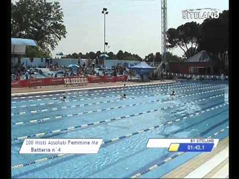 Serie 4 dei 200 Misti  Assoluti Femmine Master - 12 MEMORIAL ANDREA BETTIOL