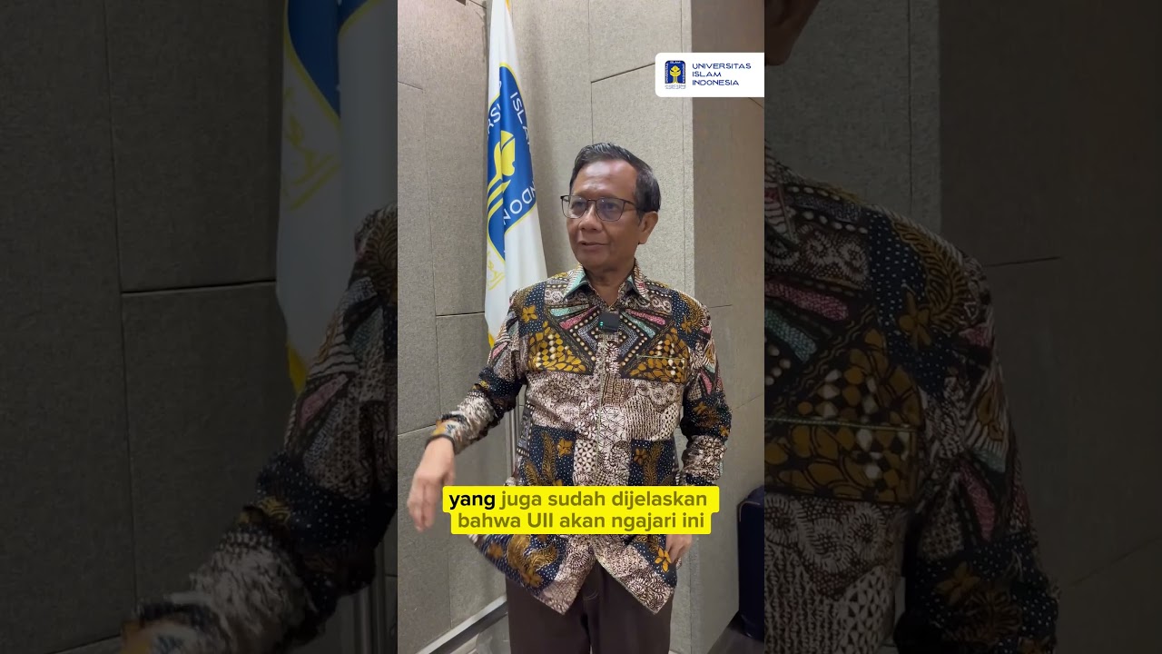 Why Study at UII? #uii #latestnews #mahfudmd