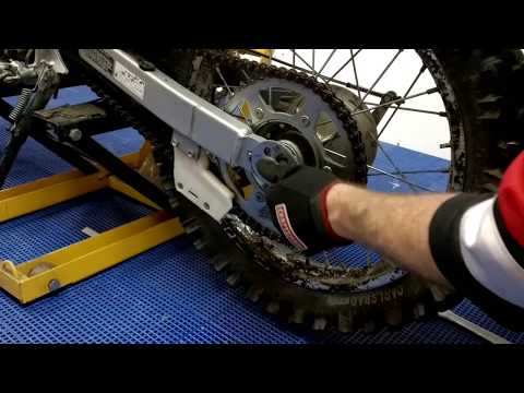 2003-2016 crf230f cdi install and chain adjustment and chain lube made easy
