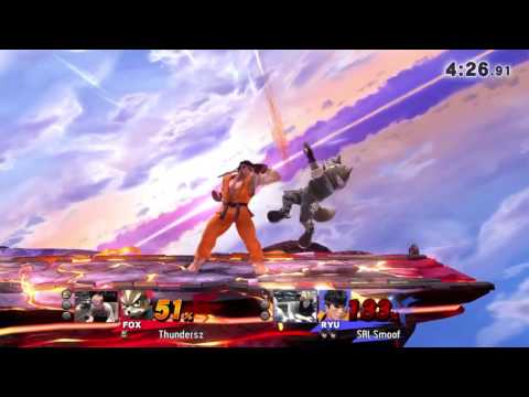 vsHsv s1e9 – Thundersz (Fox) vs Smoof (Ryu) – Losers Top 8 – Wii U