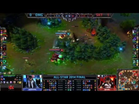Best Of Faker All Star! League Of Legends [lol] 2014