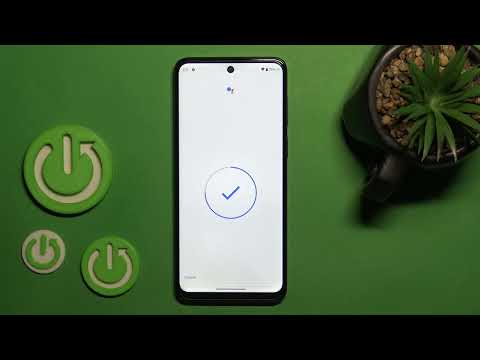How to Activate the Hey Google Voice Match on a Google Assistant on MOTOROLA Moto G53