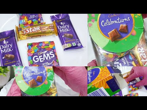 Cadbury Celebrations Chocolate Gift Pack Rs 50 Unboxing | Gems, 5 Star Chocolate #cadbury #dairymilk