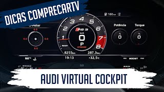Audi Virtual Cockpit - Painel 100% digital do RS3