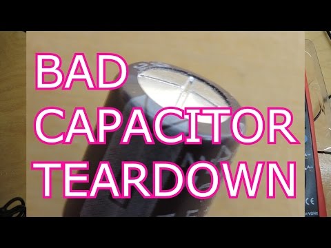 image-What are the symptoms of a bad capacitor?