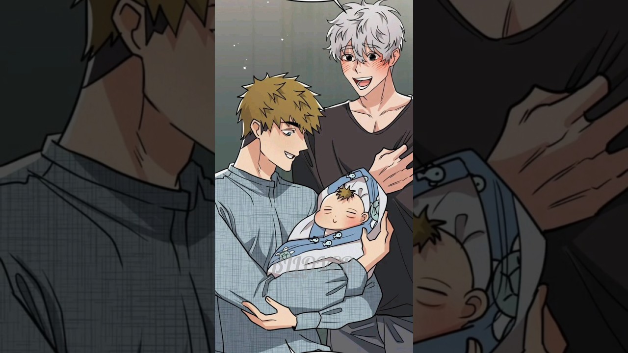 he gave birth to cute baby boy🥰😘#manhwa #bl #shorts #manhwaedit #bledit #yaoi #manhwareccomendation