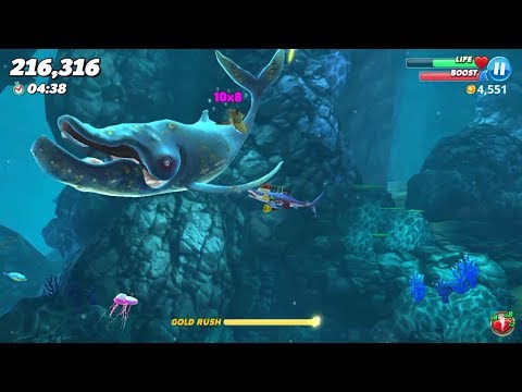 Blue Shark Live Contest (Most Gold Earned) - Hungry Shark World