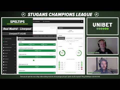 Speltips Real Madrid - Liverpool | Tisdag 6/4