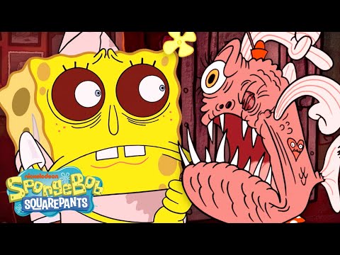 SpongeBob’s NEW JOB is at the Salty Spitoon?! | Full Scene | @SpongeBobOfficial