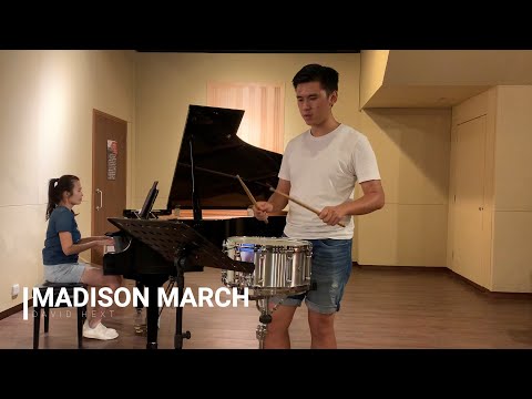 ABRSM G1 Percussion 2020 (A4) Madison March - David Hext