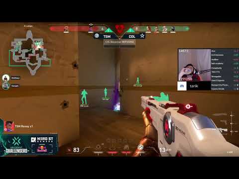 2 vs 4 throw. Tsm vs Col @tarik #valorant