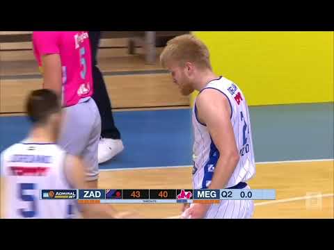 AdmiralBet ABA League 2021/22 highlights, Round 25: Zadar - Mega Mozzart (4.4.2022)