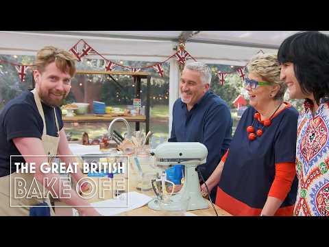 Ricky Wilson attempts UPSIDE-DOWN Showstopper | The Great Stand Up To Cancer Bake Off