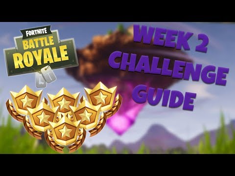 HOW TO COMPLETE ALL WEEK 2 CHALLENGES – SEASON 6 | FORTNITE BATTLE ROYALE TIPS/TUTORIALS