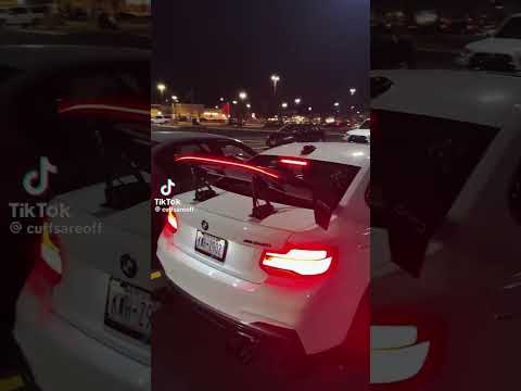 Active Aero! #wing #wang #activeaero #led #spoiler #custom #car #epic #race #bmw #active #aero #cool