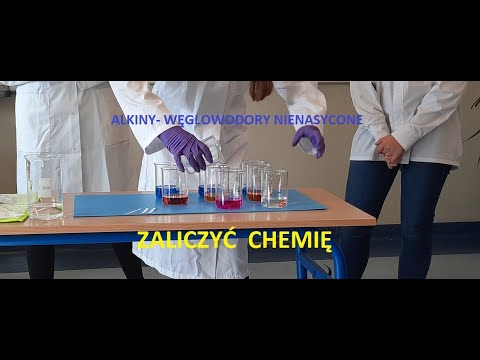 Alkiny - węglowodory nienasycone