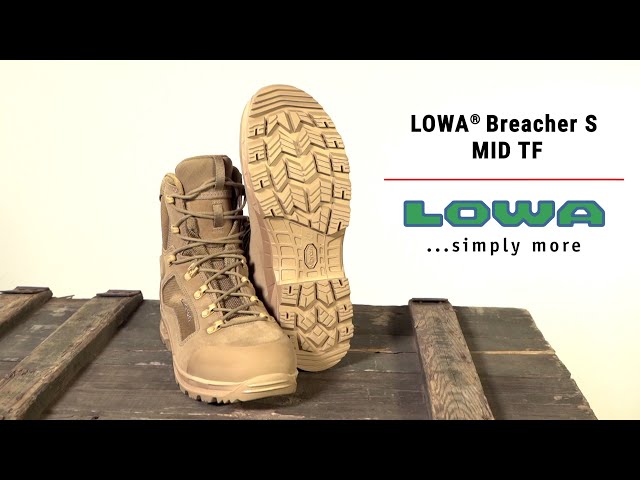 Експрес-огляд черевиків Breacher S MID TF від LOWA®