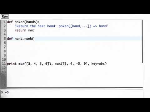 Welcome Design of Computer Programs