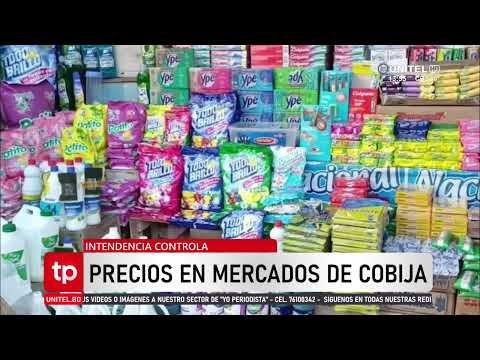 La Intendencia de Cobija realiza controles de precio