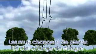 L'amoureuse - Carla Bruni / Lyrics, avec paroles