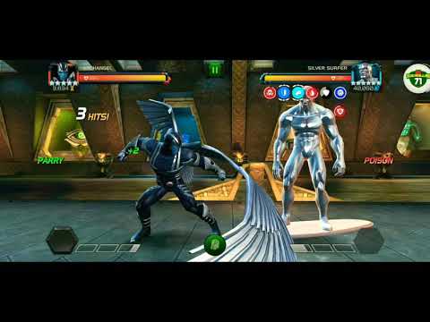 Archangel vs Silver Surfer (MCOC uncollected final boss) defeat without delivering any SP