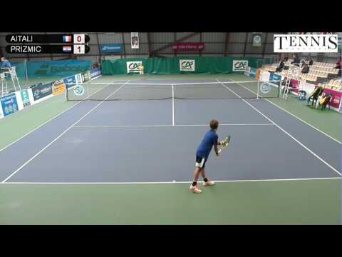 AITALI (FRA) vs PRIZMIC (SER) - Open Super 12 Auray Tennis - Court 4