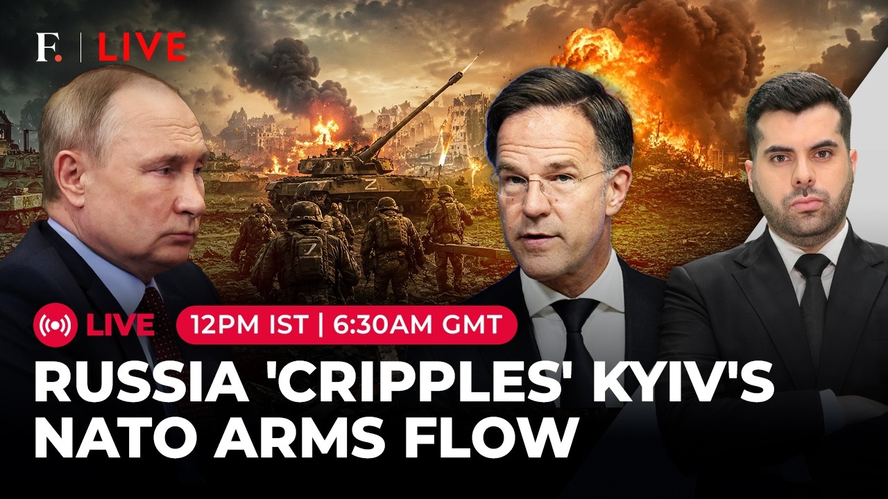 LIVE: Russia Targets Ukraine’s NATO War Machine in Massive Drone and Logistics Strikes | Firstpost