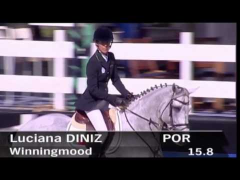 Luciana Diniz and Winningmood - European Championships 2011 in Madrid - Speedclass