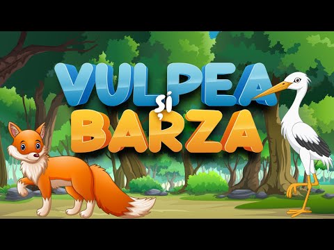 Vulpea și barza #GrădinițaPiticilor