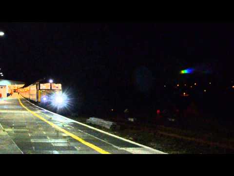 DRS 57312 TnT 57602 Working 1A40 - Plymouth Station - 3/2/2015