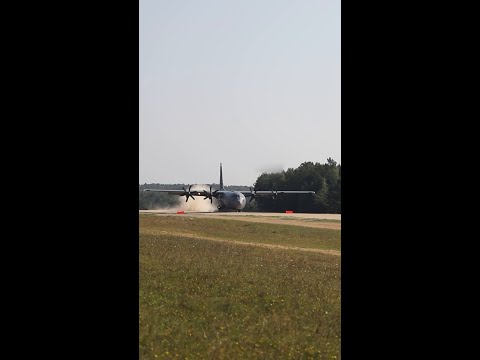 No runway? No problem for the C-130J Super Hercules!