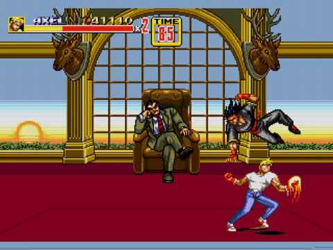 Streets of Rage 2 (Genesis) - Stage 8 on Mania (plus ending)