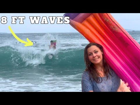 Massive Waves in Mati City Philippines