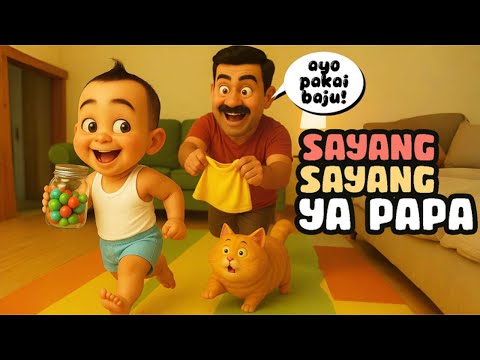 Sayang Sayang Ya Papa 👶✨ | Lagu Anak Lucu dan Edukatif | The Dovi Family