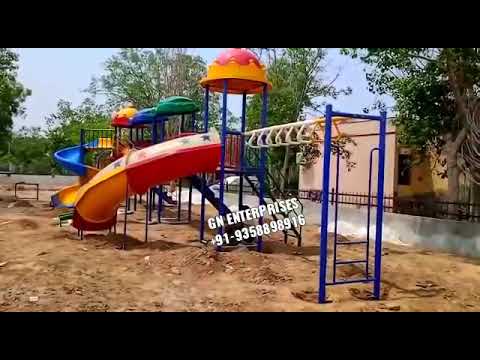 Fibreglass Playground Slide