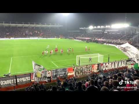 GOL MILIK CREMONESE JUVENTUS RIPRESO DALLO STADIO