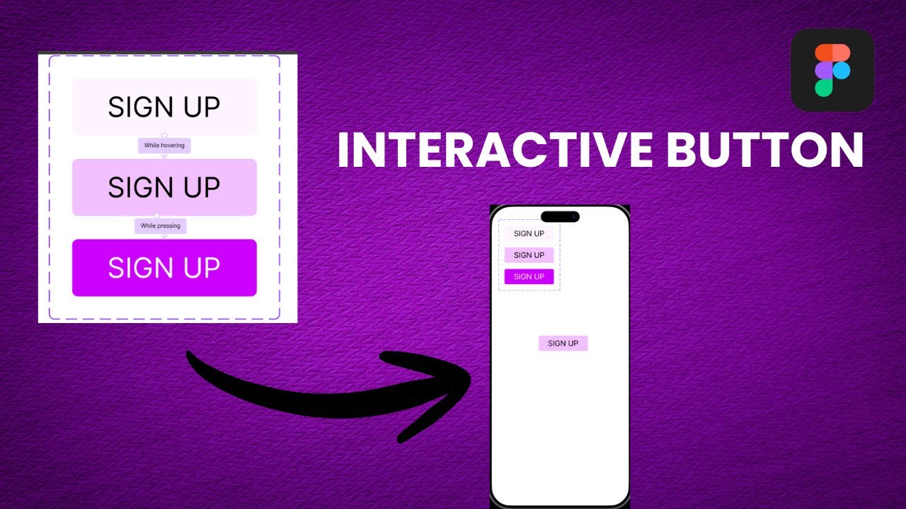 Make Your Buttons Come Alive! ✨ Figma Prototype Tutorial
