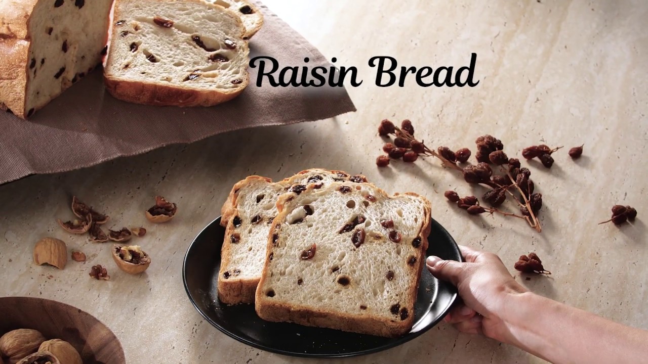 Panasonic Breadmaker Recipe: Raisin Bread