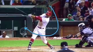 Joey Votto Slow Motion Home Run - Ferris Wheel Barrel Path