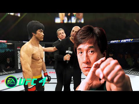 UFC4 Bruce Lee vs Jackie Chan   EA Sports UFC 4