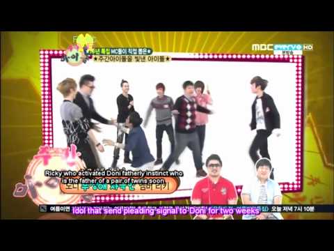 [ENG/HD] 120725 5th Place Ricky - Idol who shines during Weekly Idol