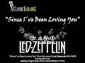 Led Zeppelin | Since I´ve been loving you | Karaoke