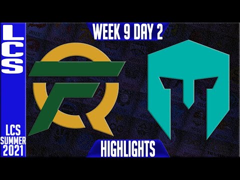 FLY vs IMT Highlights | LCS Summer 2021 W9D2 | FlyQuest vs Immortals