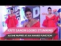 Kriti Sanon Looks Stunning In Red As She Marks Her Presence At An Award Function