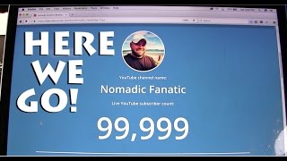 THE BIG 100,000!!! A SPECIAL THANK YOU