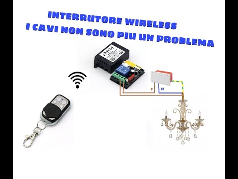 INTERRUTTORE PULSANTE SENZA FILI EMYLO (MONTAGGIO)