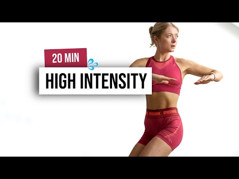 20 MIN QUICK HIIT Workout - No Equipment - BOOST YOUR MOOD - Home Workout