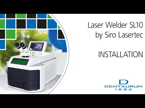 Laser Welder SL10 from Siro Lasertec: Unboxing and putting into operation